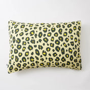 Taie d'oreiller 50 x 70 cm Gaze de coton imprimée MONTAUK Jaune