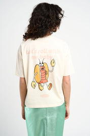 T-shirt boxy Tibo Lobster roll